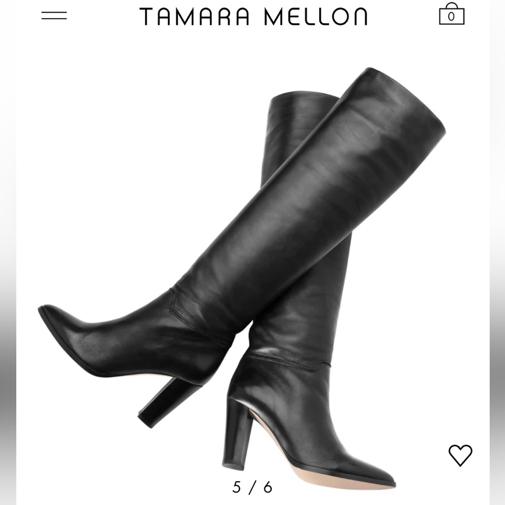 Tamara Mellon x Frame Pic Knee High 90 Boots        EU 38.5 US 8.5
